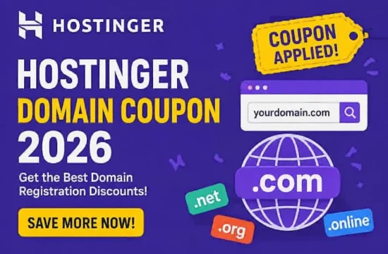 hostinger domain coupon 2026