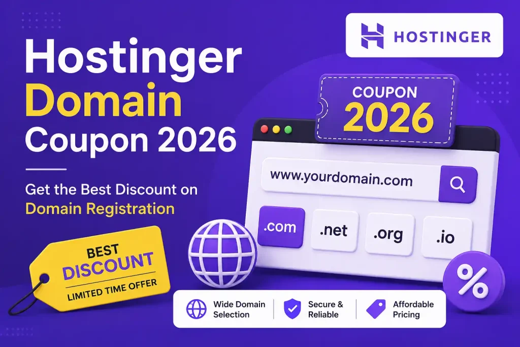 Hostinger Domain Coupon 2026