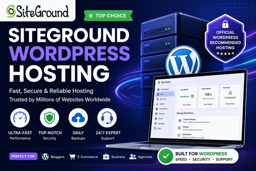siteground wordpress hosting review 2026 – is it the best hosting for wordpress
