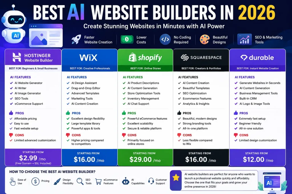 AI Website Builders