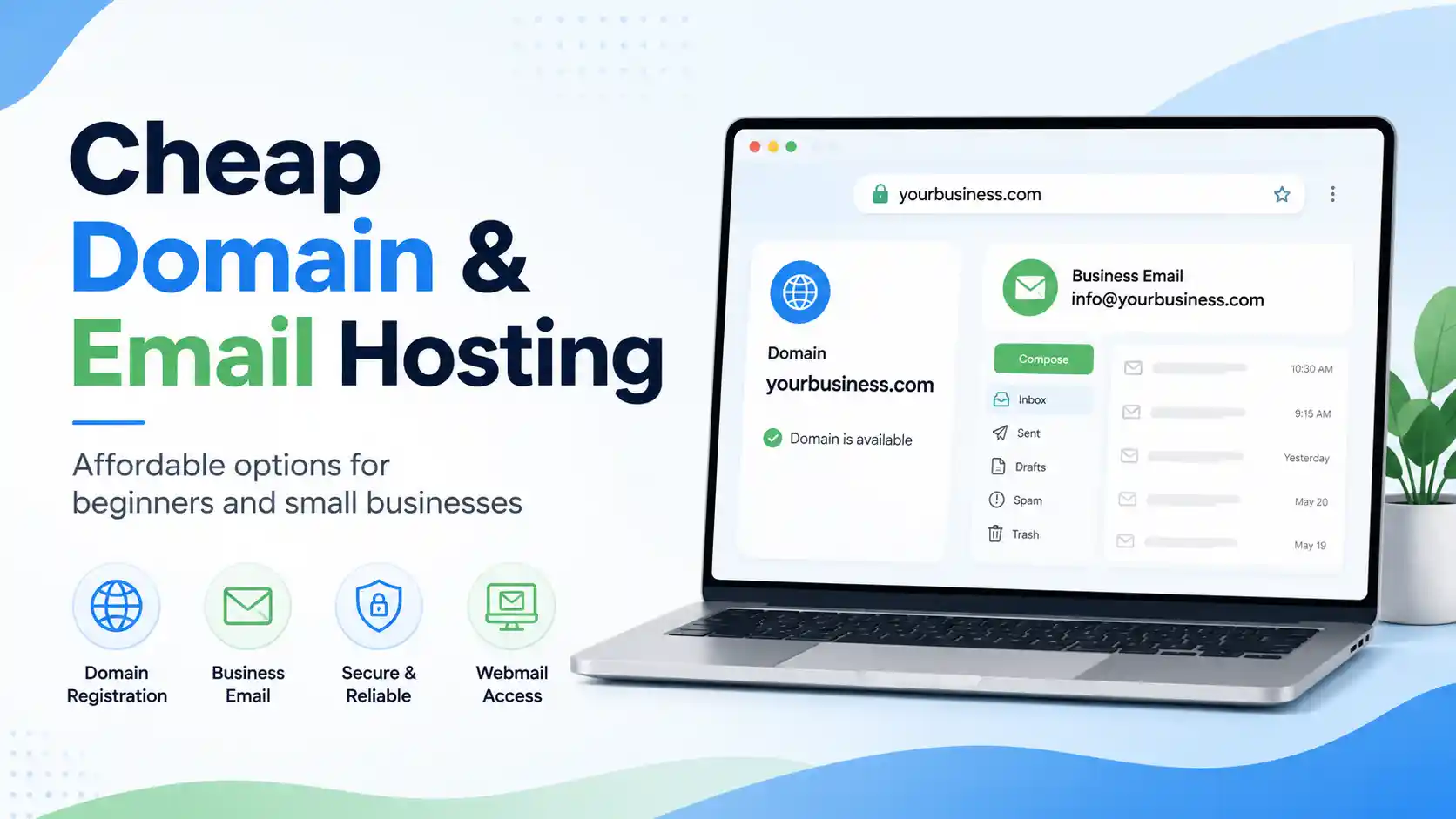 Cheap Domain and Email Hosting