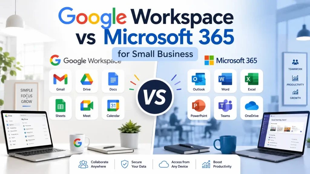 Google Workspace vs Microsoft 365 for Small Business