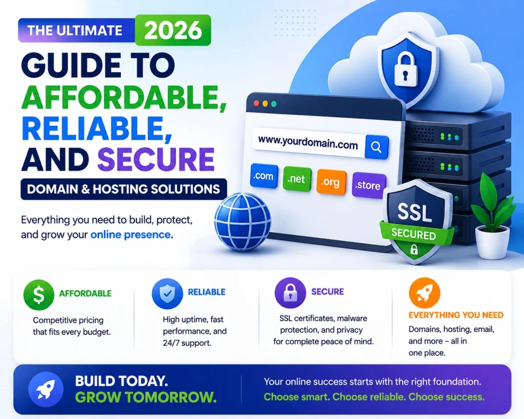 Namecheap 2026 Guide Affordable Domains, Fast Hosting & Secure Email