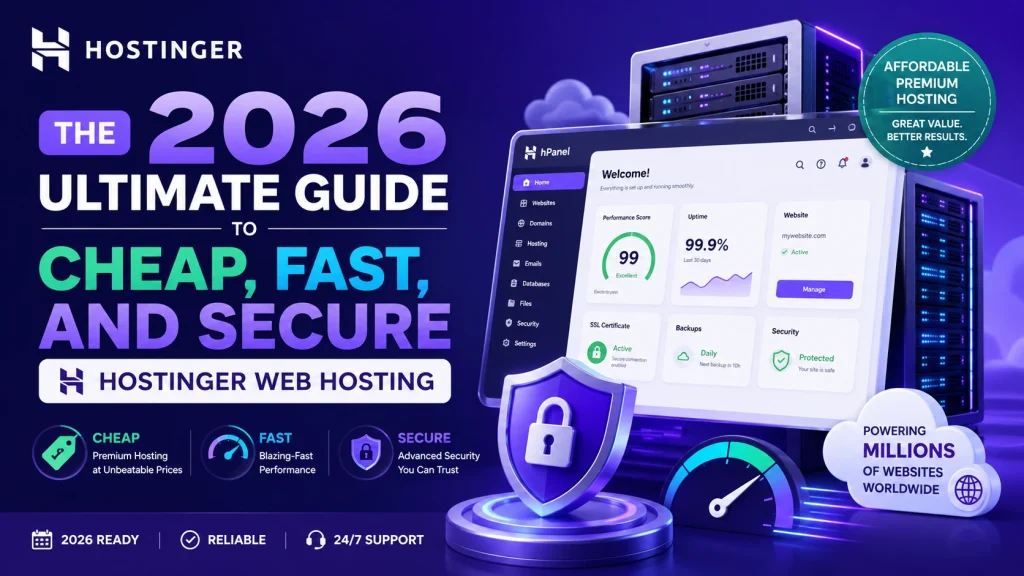 Hostinger web hosting