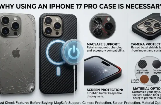 Best case for iPhone 17 Pro with MagSafe compatibility and military-grade drop protection