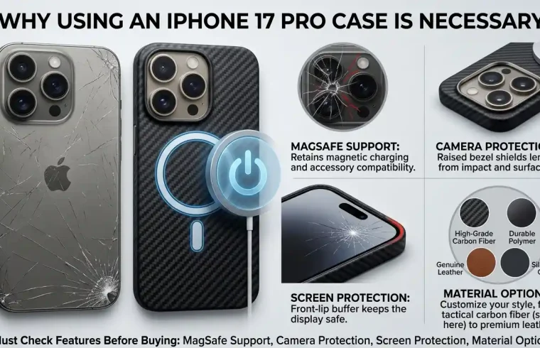 Best case for iPhone 17 Pro with MagSafe compatibility and military-grade drop protection