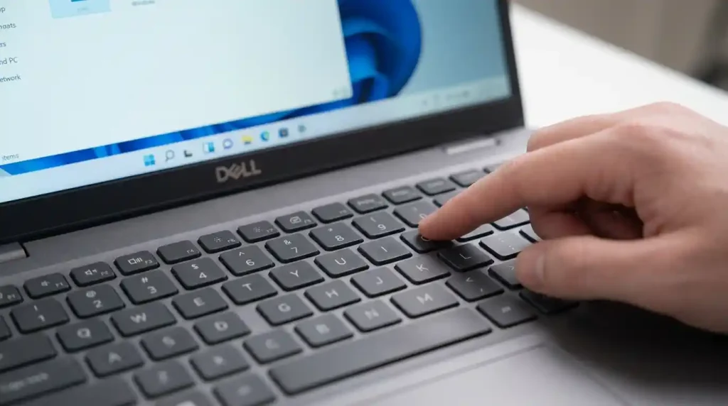 How to take a screenshot on a Dell laptop using Windows 10 shortcuts.