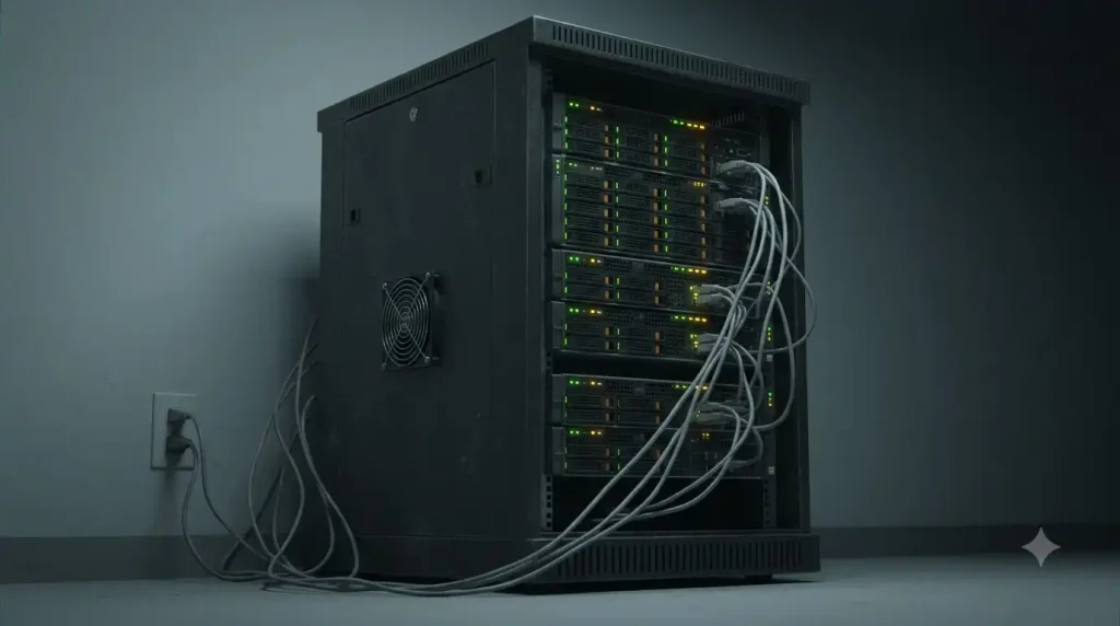How cloud hosting works by distributing website resources across multiple connected servers for better speed and reliability.