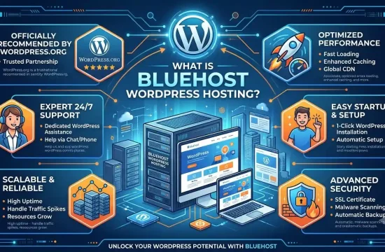 A complete overview of Bluehost WordPress hosting features and dashboard.