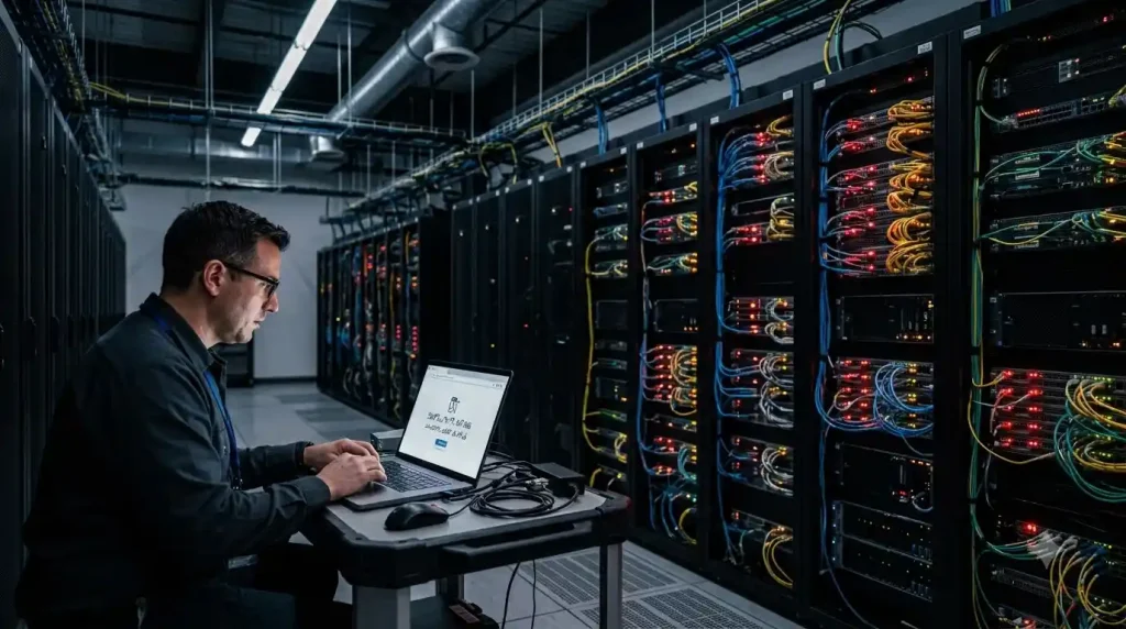 website server down and DNS problem