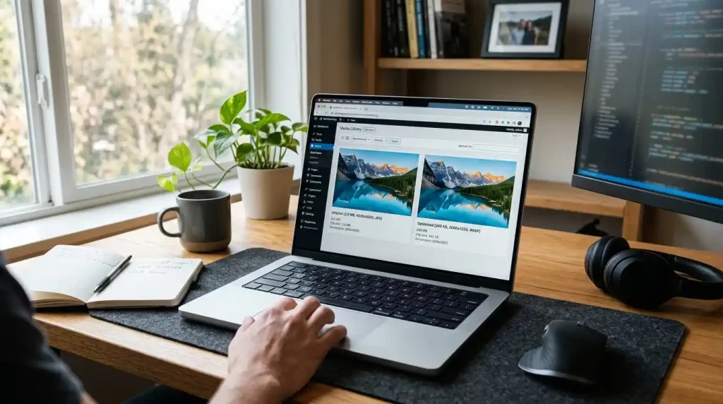 WordPress image optimization for faster website