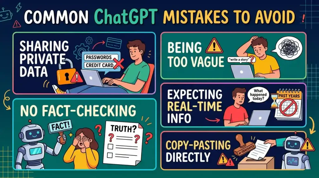 Common ChatGPT Mistakes to Avoid