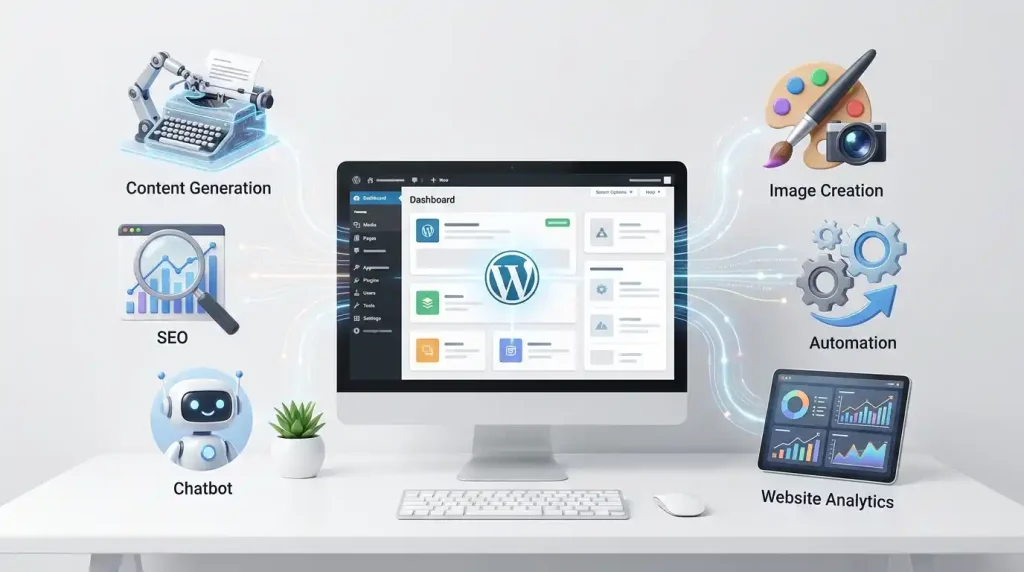 AI plugins for WordPress for content SEO and automation