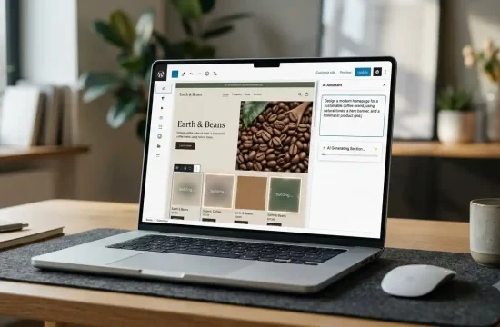 AI WordPress website builder