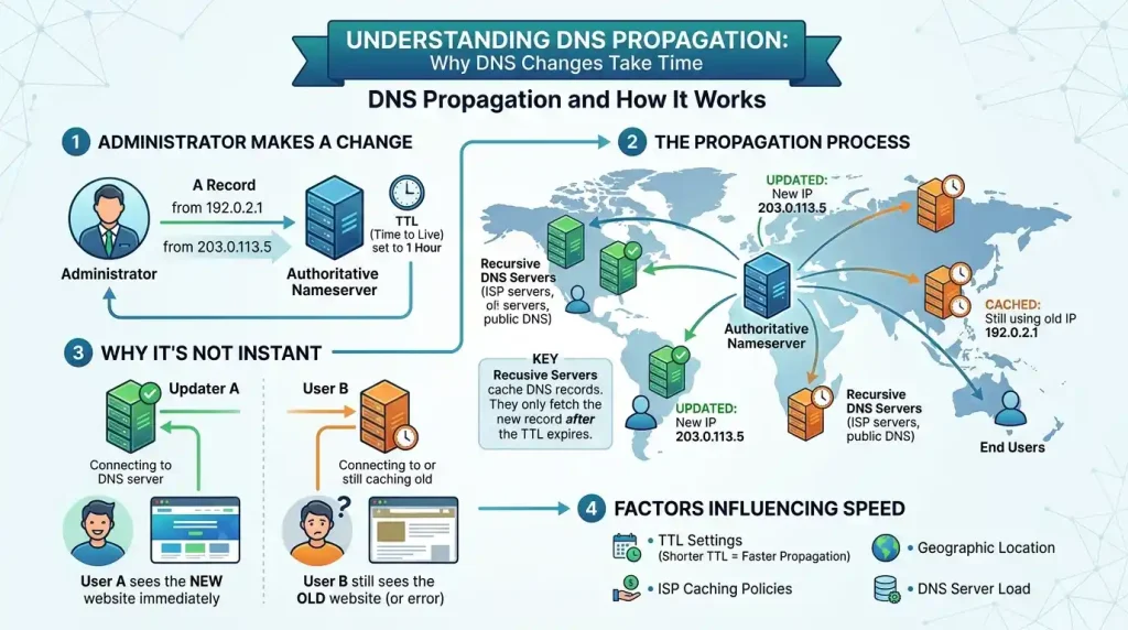 DNS propagation and how it works