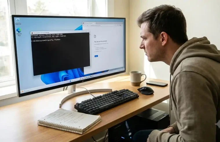 How to flush DNS cache on Windows 11 using Command Prompt