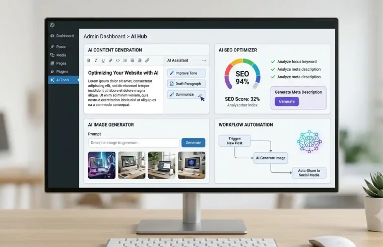 How to use AI in WordPress for content, SEO, and automation