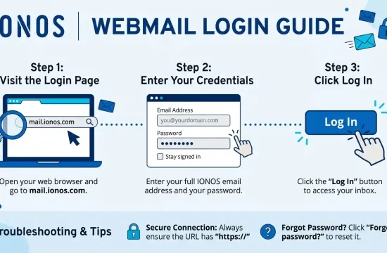 IONOS Webmail login guide for accessing business email