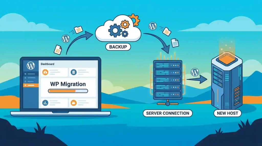 WordPress migration plugin for website backup and transfer