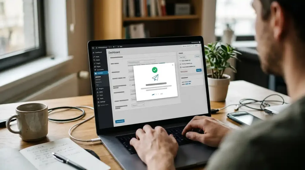 Testing WordPress email delivery with an SMTP plugin